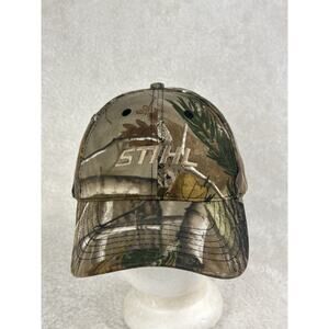 OEM Stihl Outfitters Apparel Camouflage Embroidered Logo Adjustable Cap Realtree